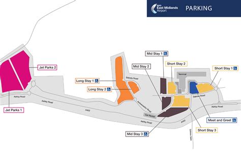 east midlands airport parking prices.